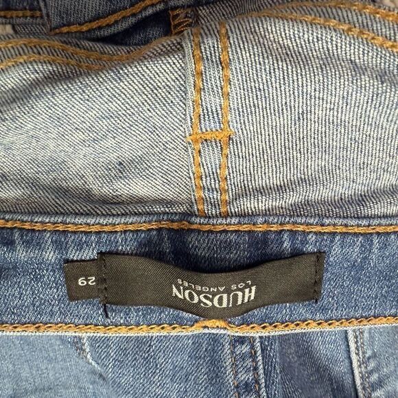 Hudson Nico Rolled Straight Jeans - Picture 8 of 9